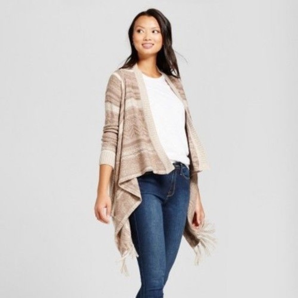 Knox Rose Sweaters - BOGO! Knox Rose Boho Fringe Open Front Cardigan